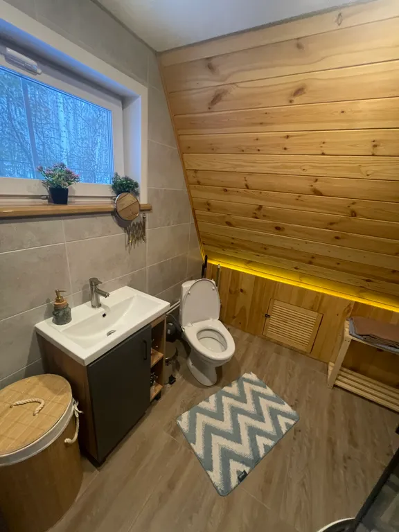 Уютный дом А-фрейм На воздухе