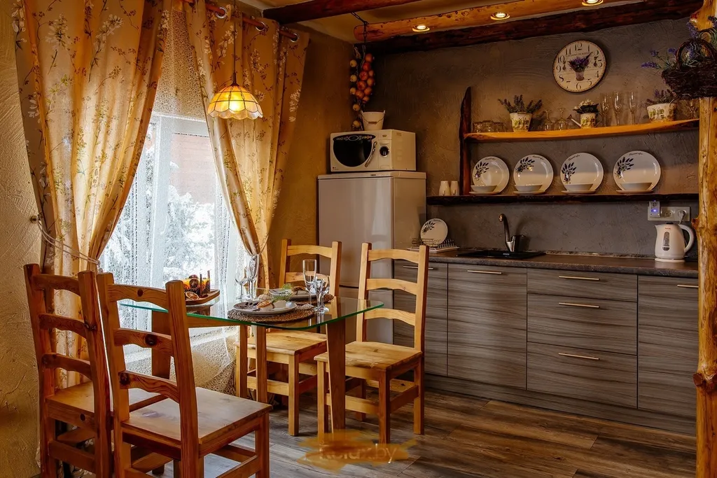 Домик 2  для семьи с камином