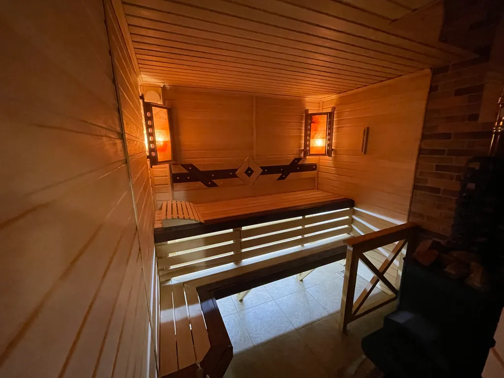 Деревянный домик со spa зоной