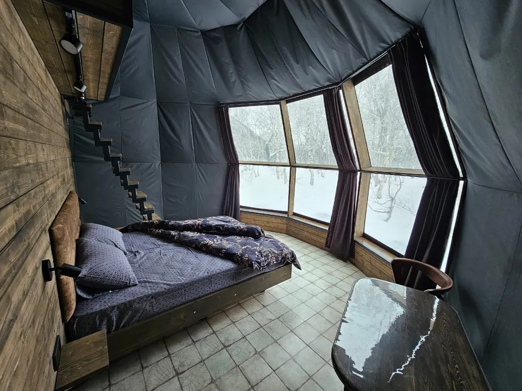 Лесной купольный дом Шикша