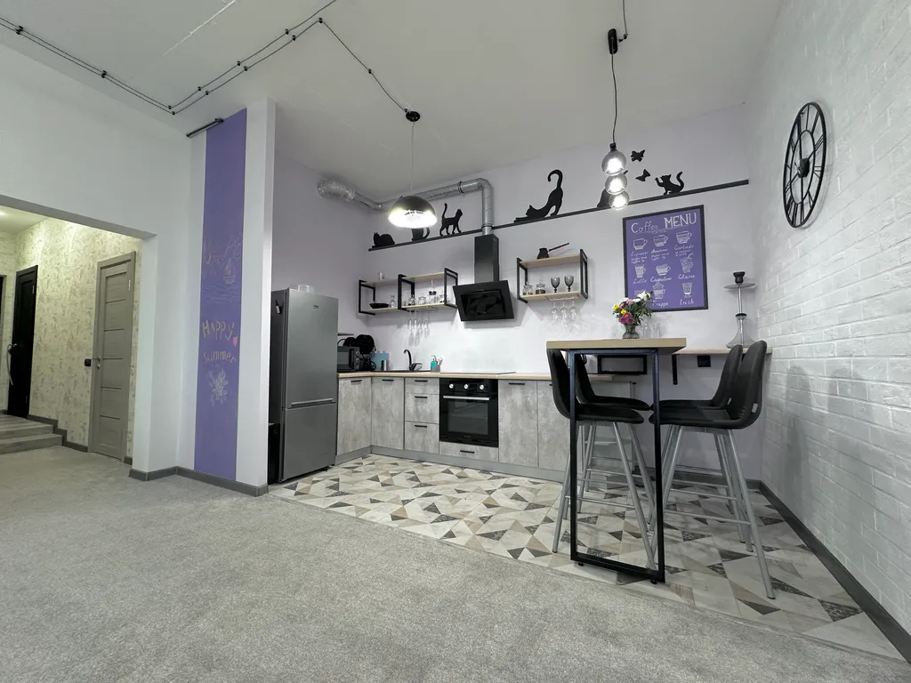 Квартира Квартира Просторная студия у моря на 2-5 гостей, терраса с панорамным видом — Адлер