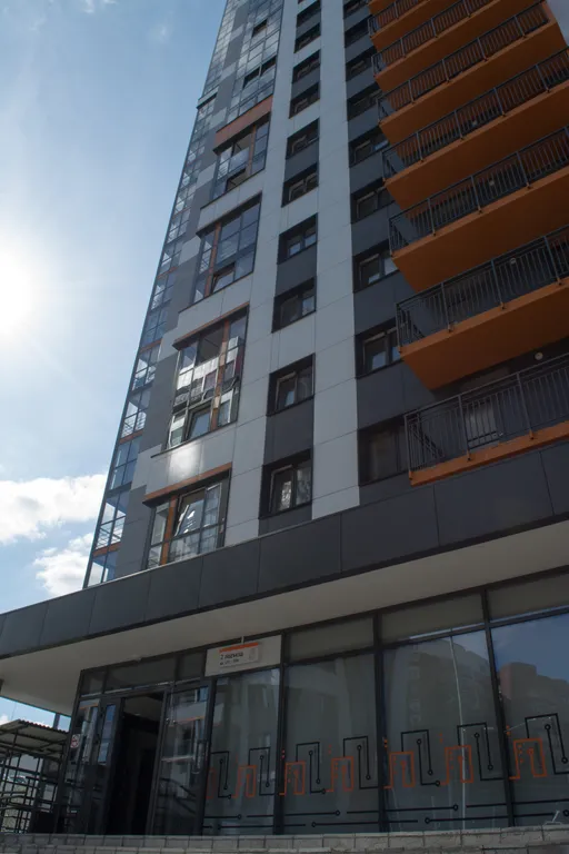 Евро двухкомнатная с панорамным видом на 23 этаже