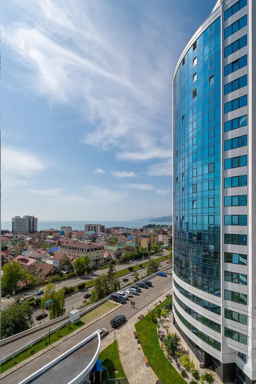 Квартира Квартира ЖК Морская симфония-2 МореСолнцеАпарт с видом на море (9) — Адлер