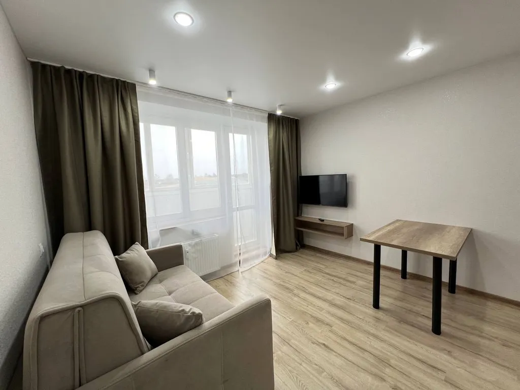 Уютная студия новом развивающимся районе Новопатрушево