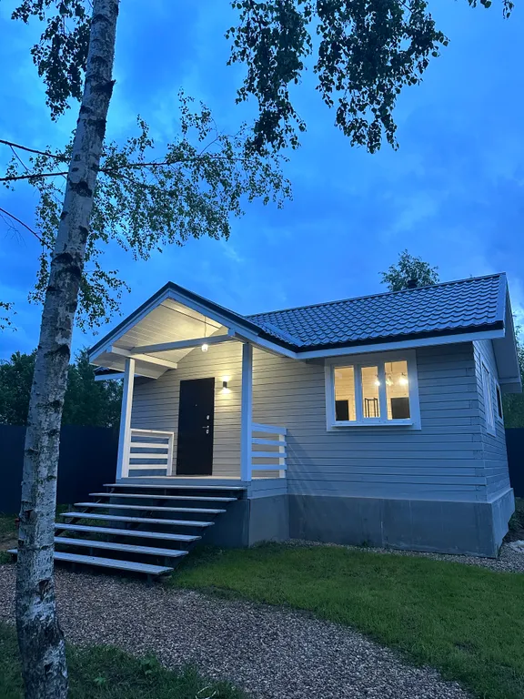 Дом с баней у водохранилища