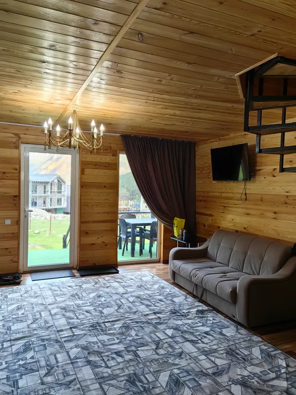 Уютный Barn House у Эльбруса с шикарным видом на Великие Горы Кавказа