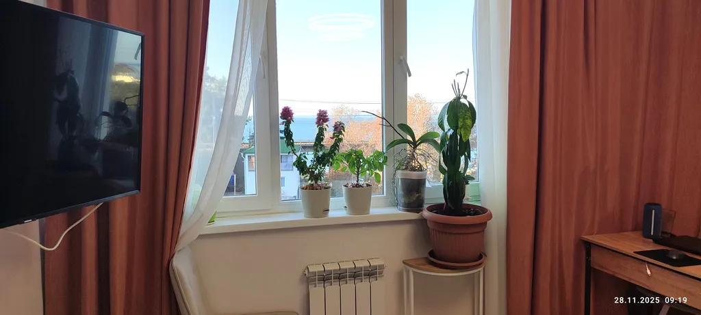 Квартира Квартира Евродвушка с видом на море на самом берегу моря на Мамайке — Сочи