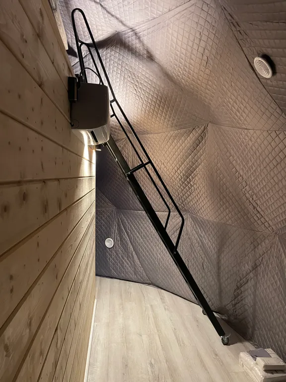 Коттедж Геокупол D-6 с панорамным видом на лес Detox-Riga — Черленково