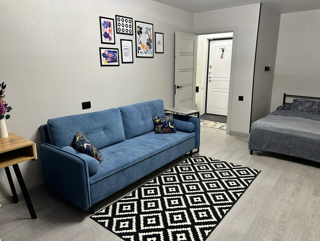 Уютная 1-комнатная квартира, 4 спальных места — аренда посуточно в Ярославль