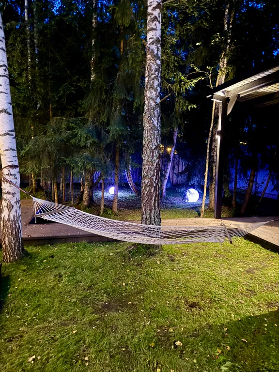 Коттедж Дом с верандой в лесу (3 спальни) — Дубна