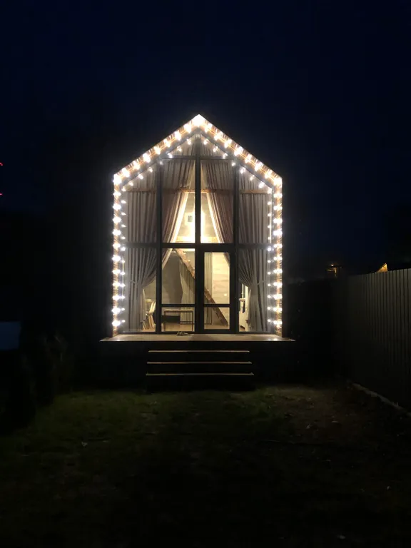 Дом в стиле barn house