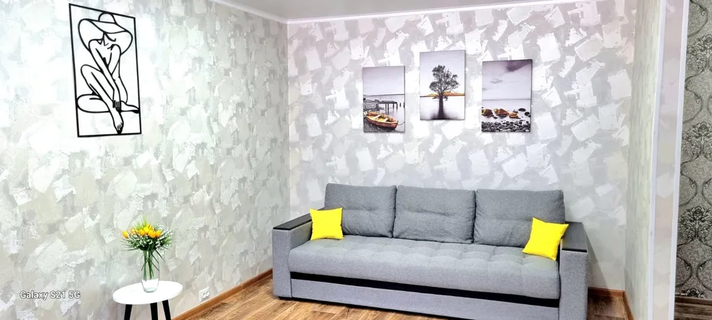 Двухкомнатная квартира с евроремонтом