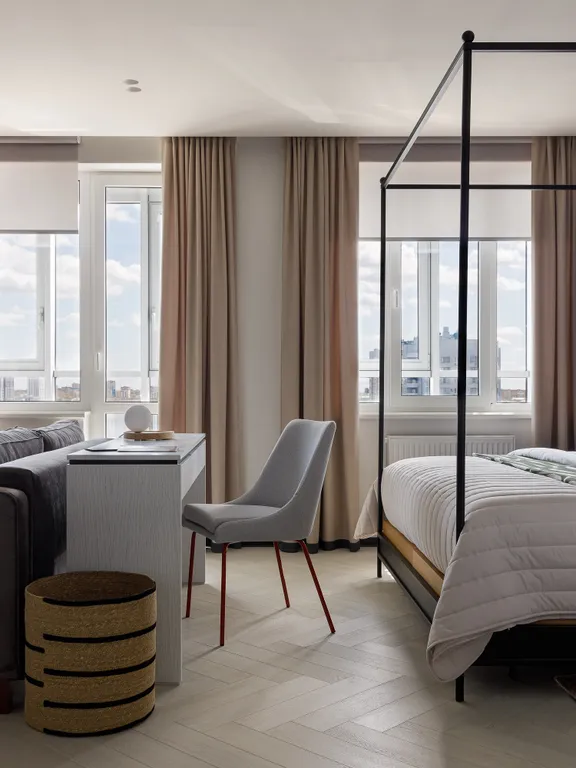 Премиум-квартира Matveev Galaxy 219 с видом на Третьяковскую галерею