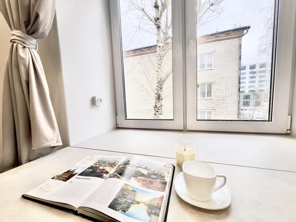 Апартаменты на Тюменском Арбате с видом на Бульвар Дзержинского