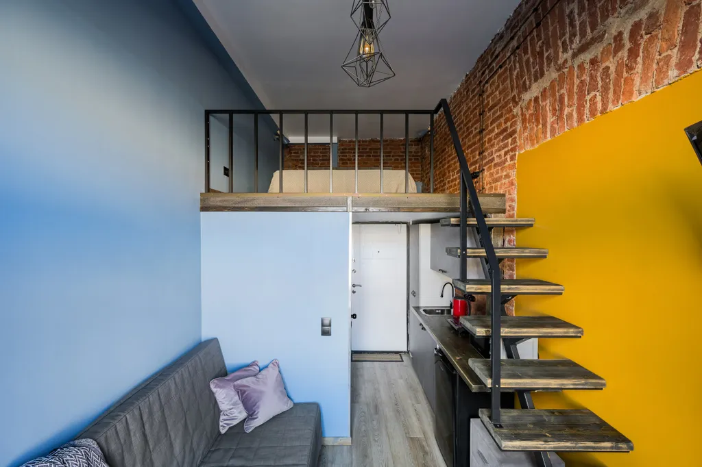 Квартира Квартира Видовая студия на Фонтанке — Санкт-Петербург