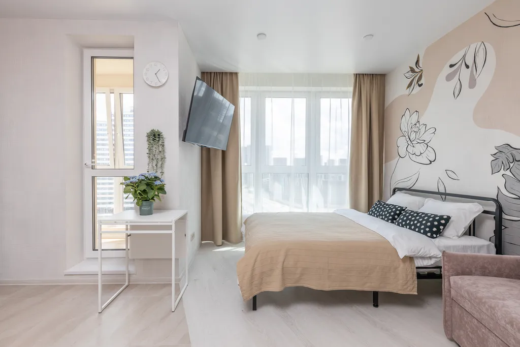 Квартира Уютная студия в Minsk World — аренда посуточно в Минск