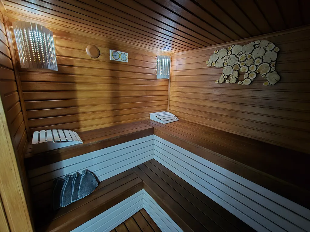 Дом с русской жаркой баней в Карелии