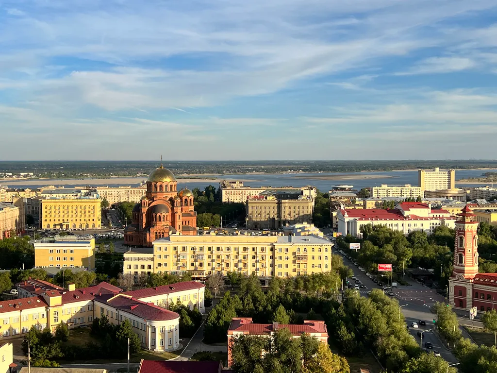 Квартира Квартира в новом доме с видом на центр города и на реку Волгу — Волгоград