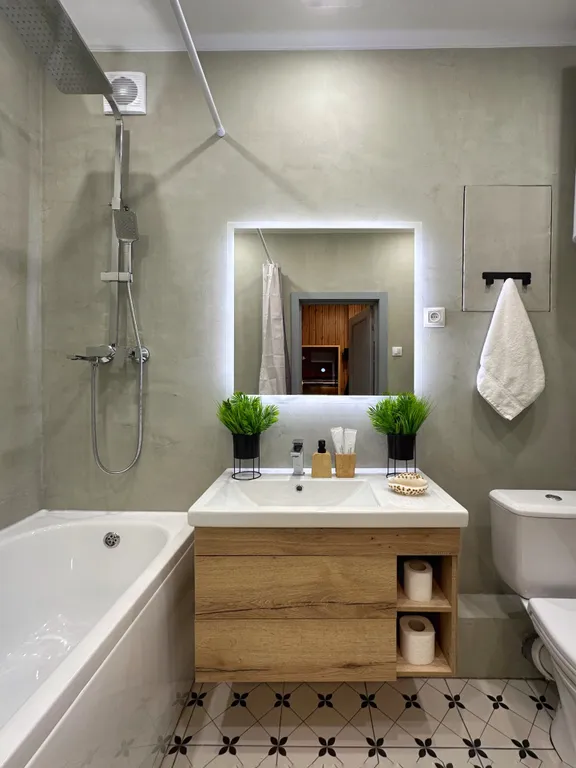 Современная квартира с сауной