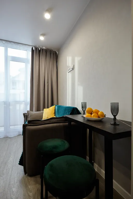 Квартира Апартаменты в ЖК Резидент с балконом — Адлер