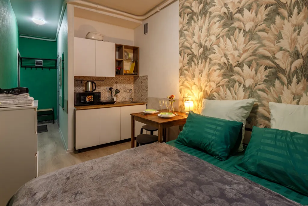 Квартира Квартира Green студия N5 — Санкт-Петербург