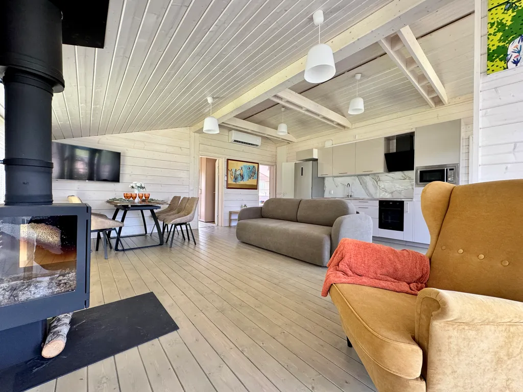 Дом с камином, баней и чаном Kellek в Подмосковье