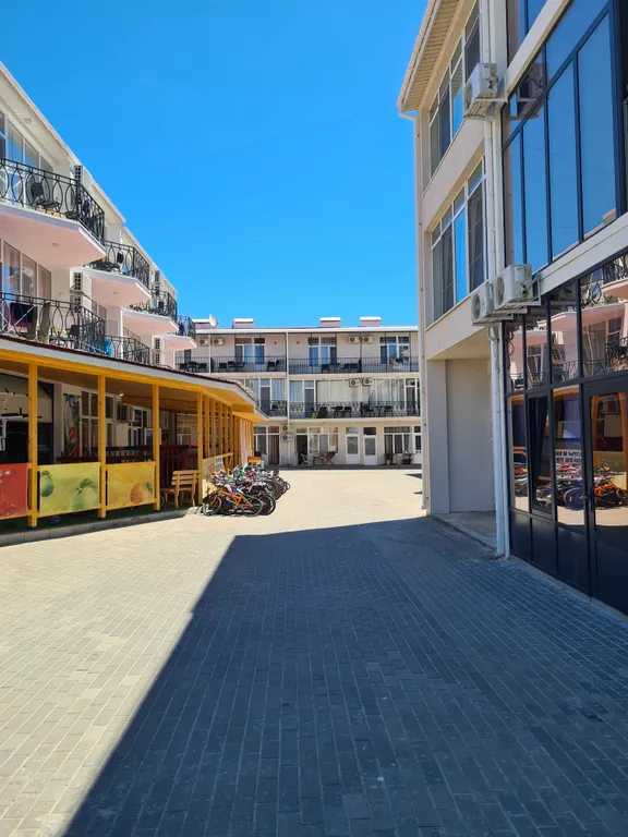 Двухкомнатные апартаменты на берегу моря