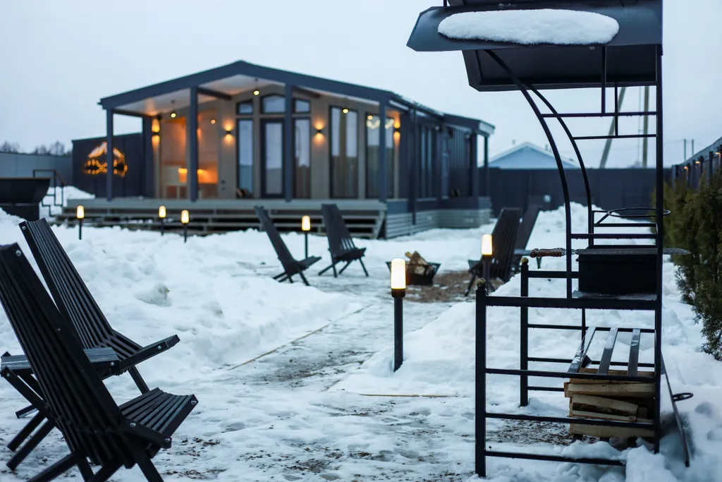 Коттедж Стильный barnhouse с сауной — аренда посуточно в Дмитров