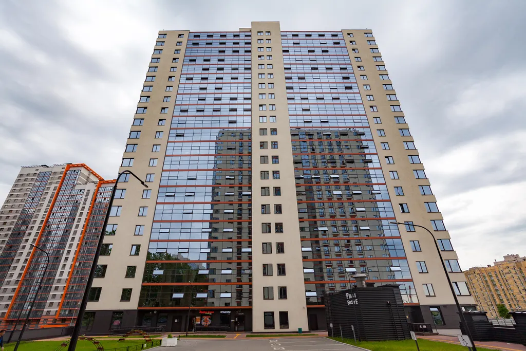 Квартира Квартира Студия в комплексе апартаментов Салют — Санкт-Петербург