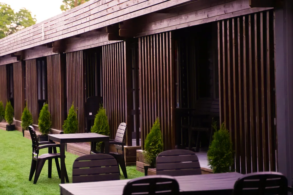 Эко-домики у моря с собственным бассейном