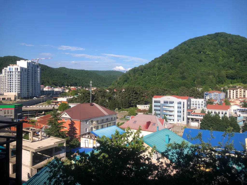 Номер комфорт с видом на горы и террасу