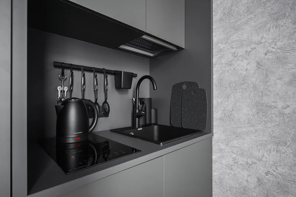 Квартира Квартира Студия в ЖК Park Side в монохромном стиле 2 — Санкт-Петербург