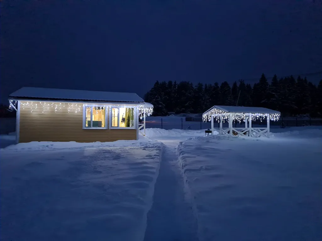 Дом Светлый c видом на Ладожское озеро