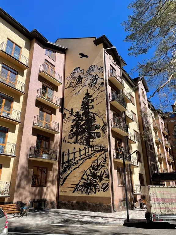 Уютная квартира с видом на горы — аренда посуточно в Эльбрус