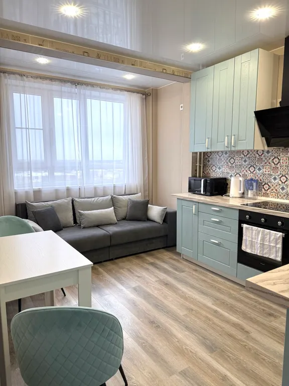 Просторная светлая квартира в ЖК Парковый в центральном парке города