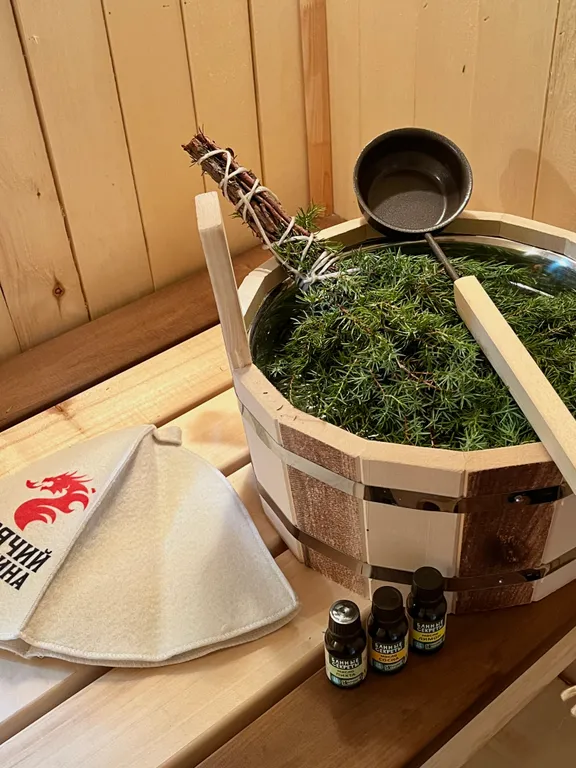 Уютный домик с баней 100'