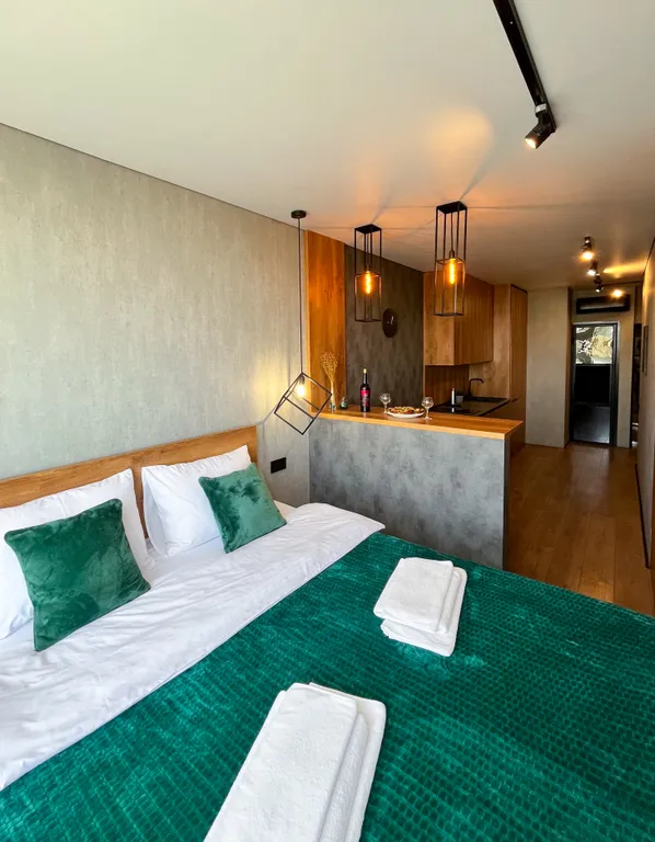 Студия на 24 этаже с видом на Дон