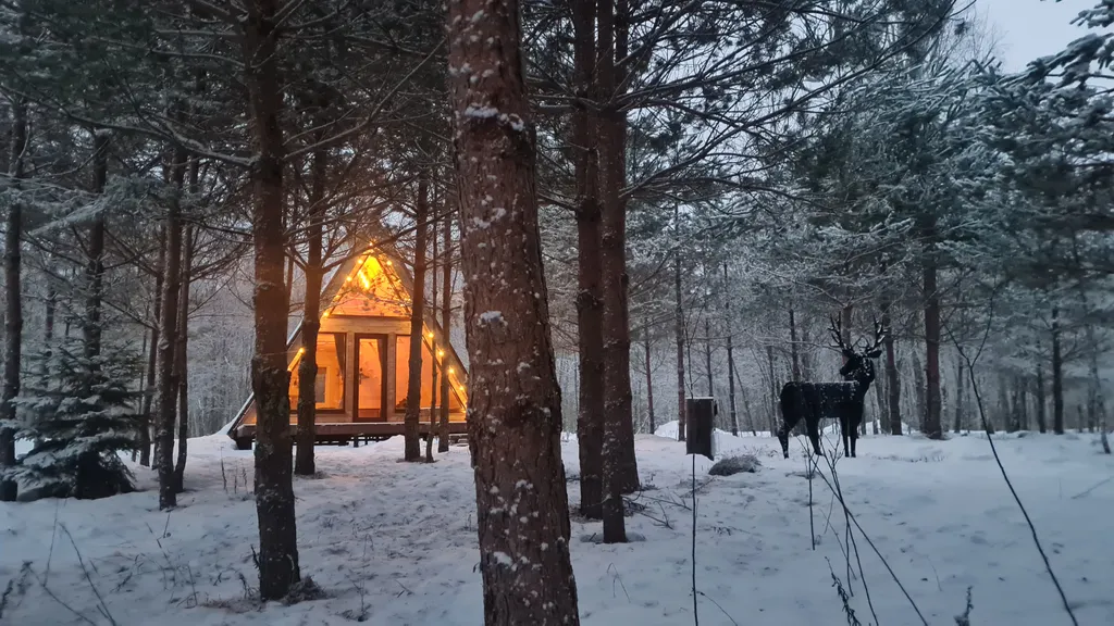 Домик в лесу Волчье логово