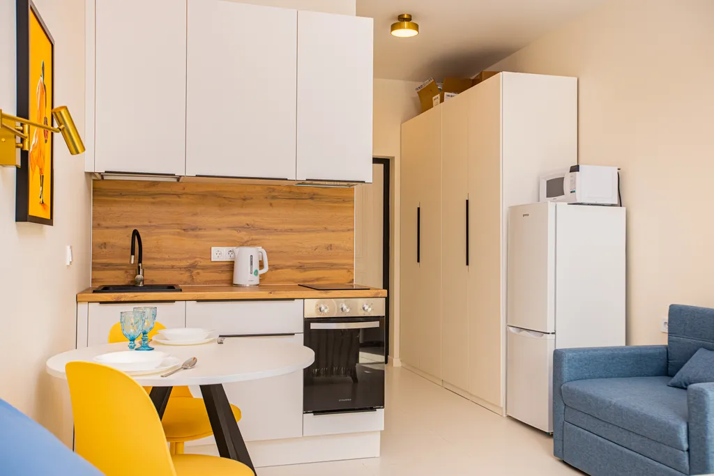 Квартира Квартира Стильная новая студия в Курортном городке — Адлер