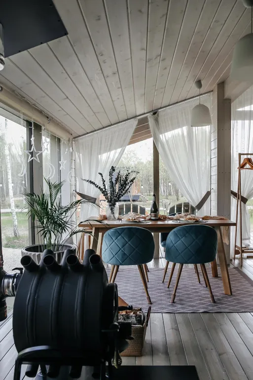 Гостевой дом с панорамными окнами