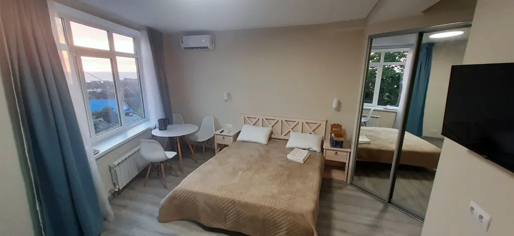 Квартира Двухместный номер с доп. местом без балкона с видом на море — Лазаревское