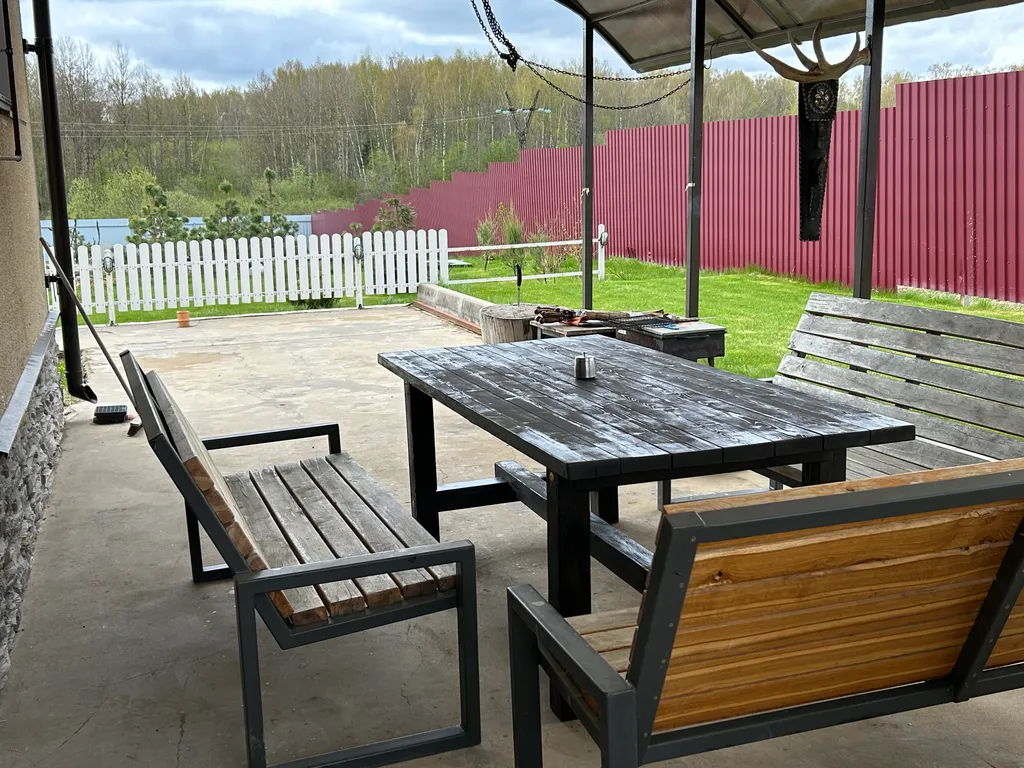 Дом с баней и камином в заповеднике