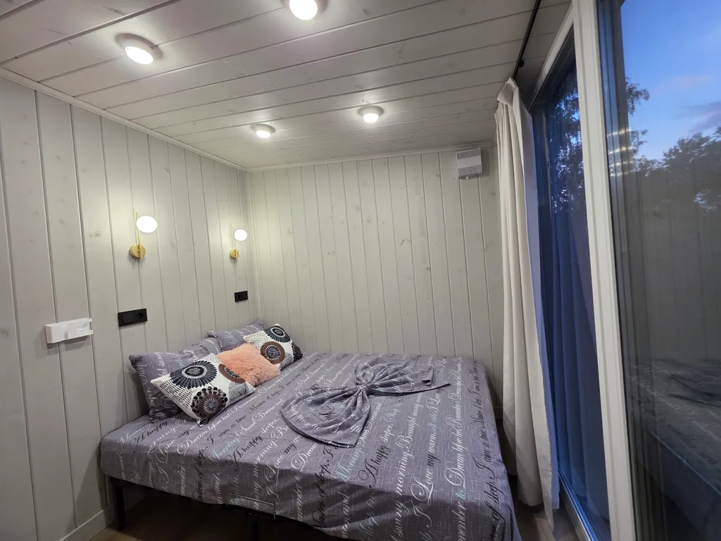 Шале с баней и сибирским чаном с подсветкой 3.0