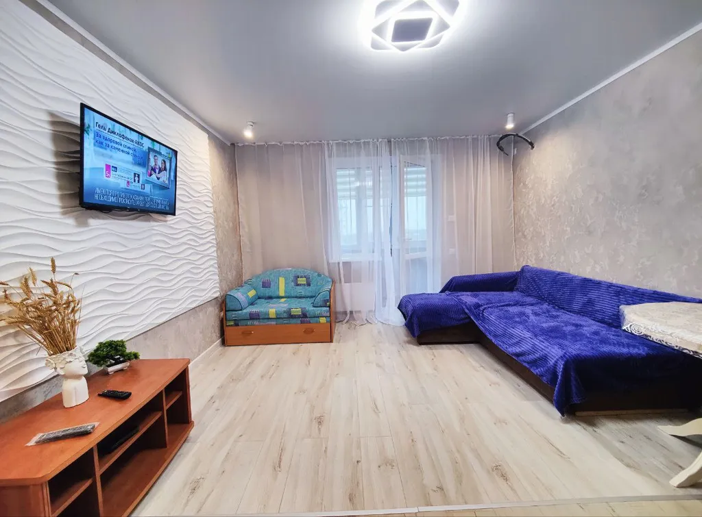 Квартира-студия в 30 кв.м. с 2  кроватями