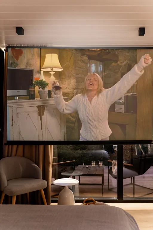 Уютный дом с сауной в лесу