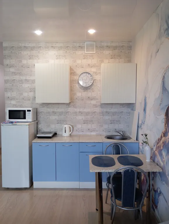 Уютная студия с видом на реку