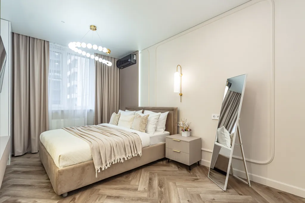 Дизайнерская евродвушка на 4 человека в центральной части города