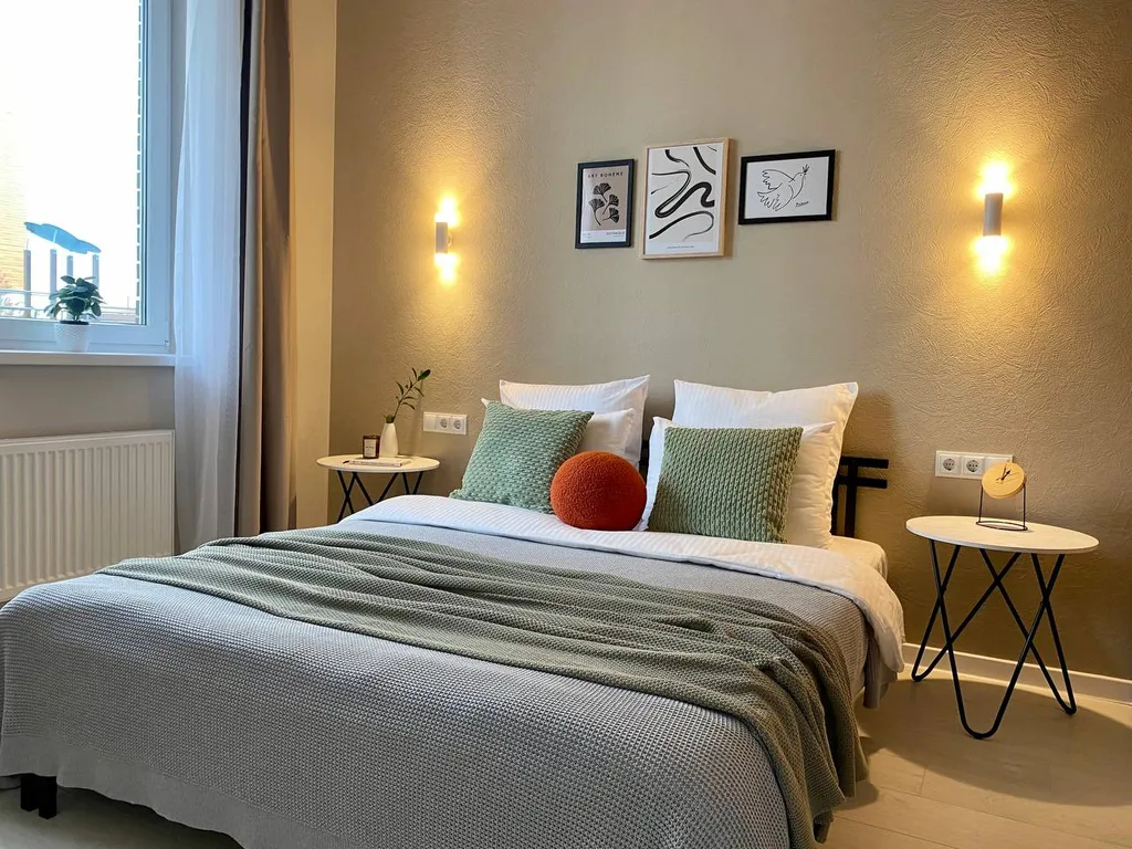 Евродвушка со своей террасой и высокими потолками