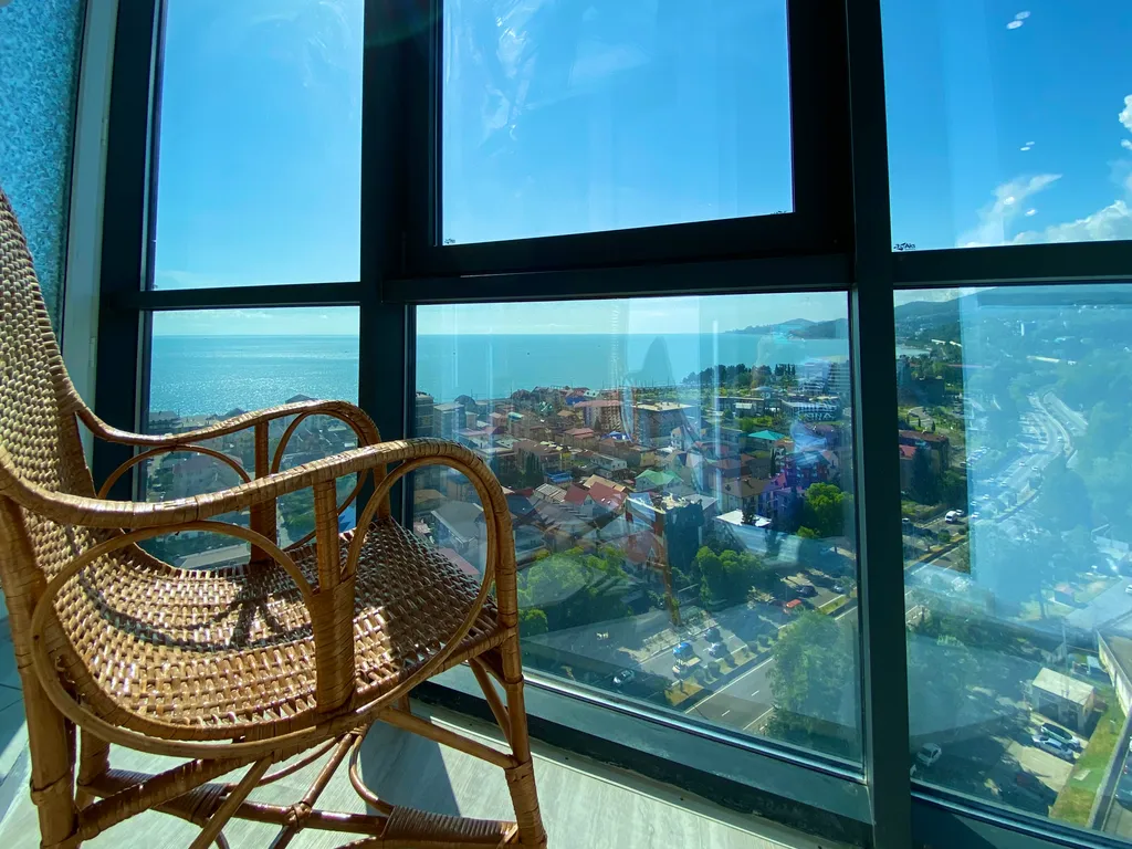 Квартира Квартира Студия с шикарным видом на море и горы "магнолия" — Адлер