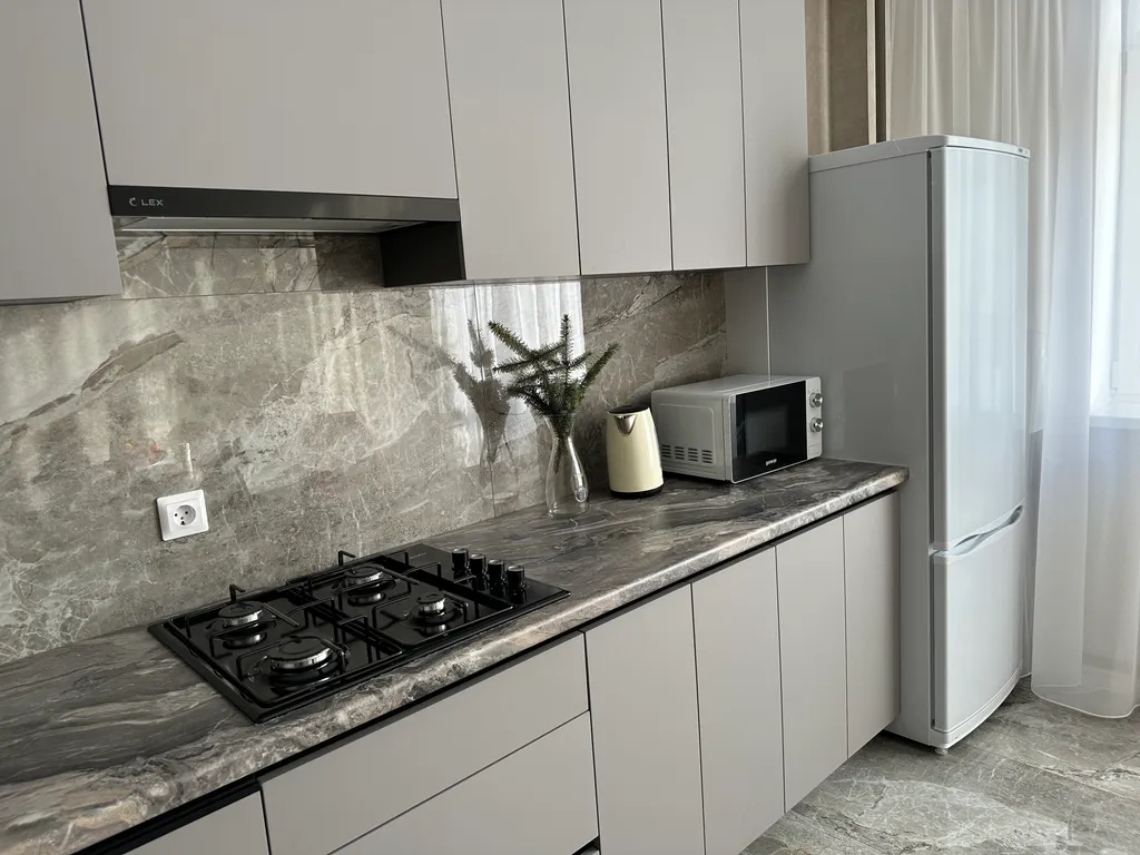 Новая уютная квартира в новом ЖК с прекрасным видом на Эльбрус